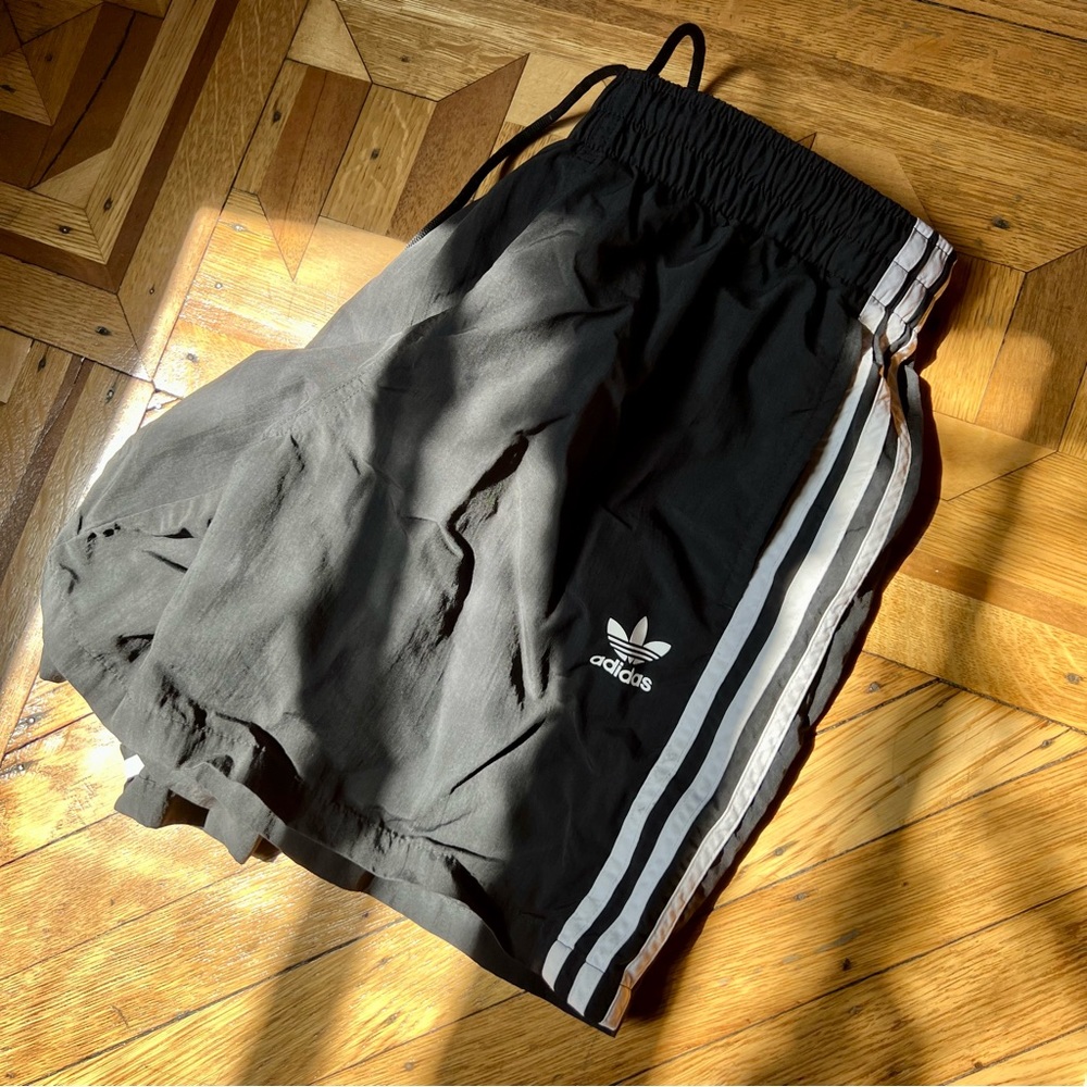 Adidas Men’s “Prime Green” fitness shorts. Size small. Gently worn.